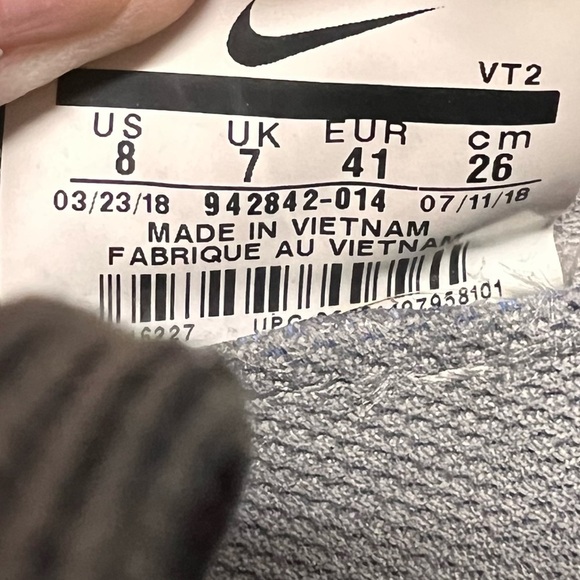Nike Air Vapormax Flyknit 2 2018 Sneakers Size 8/41 - Picture 10 of 10